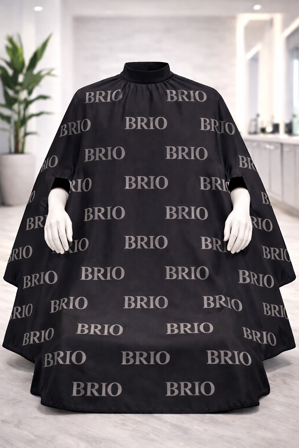 BRIO Barber Cape - BRIO logos