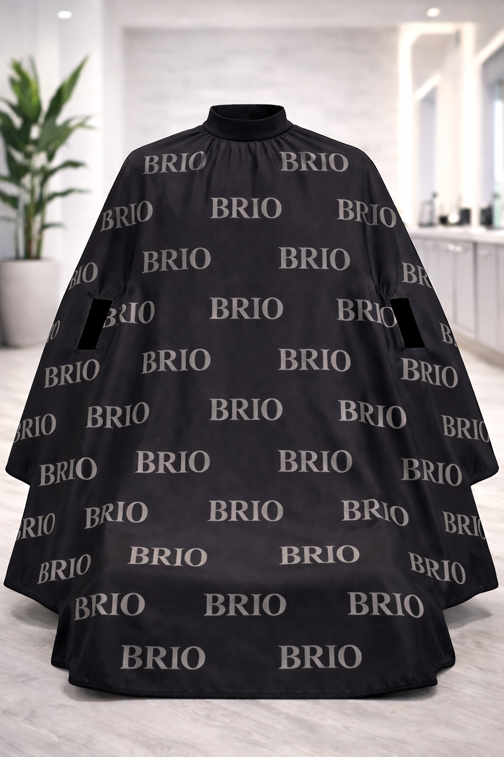 BRIO Barber Cape - BRIO logos
