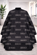 BRIO Barber Cape - BRIO logos