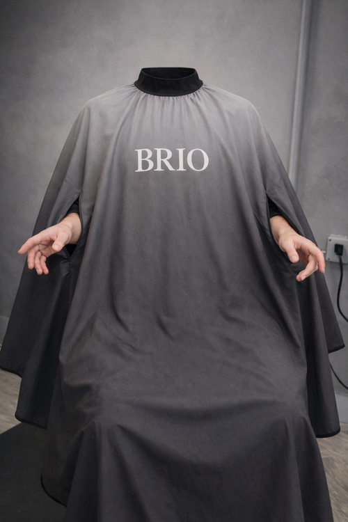 BRIO Barber Cape -  grey fade